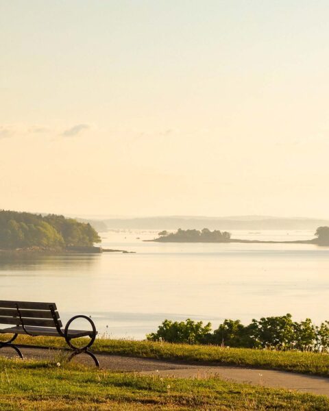 Take a stroll along Portland's Eastern Waterfront every morning during your stay.